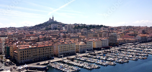Marseilles. Panorama of the city