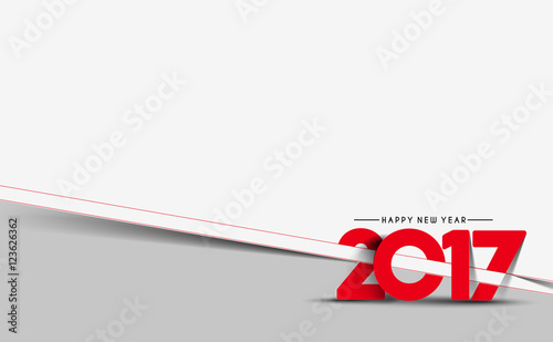 Happy new year 2017 Background