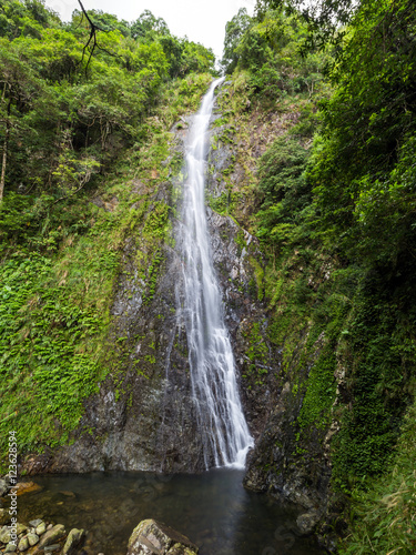 Main Fall in Ng Tung Chai tail in Tai Mo Shan country park in Hong Kong