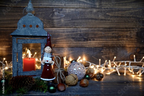 Weihnachtskarte - Mädchen F...
