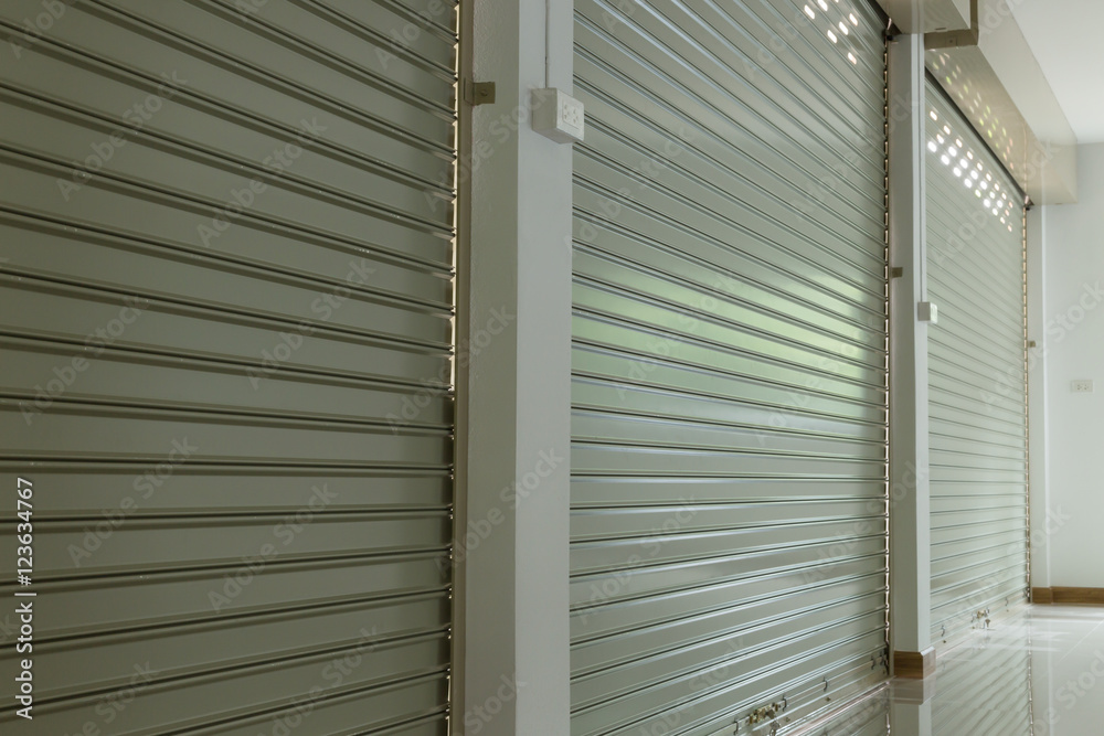 roller shutter door in warehouse building roller shutter door in warehouse building