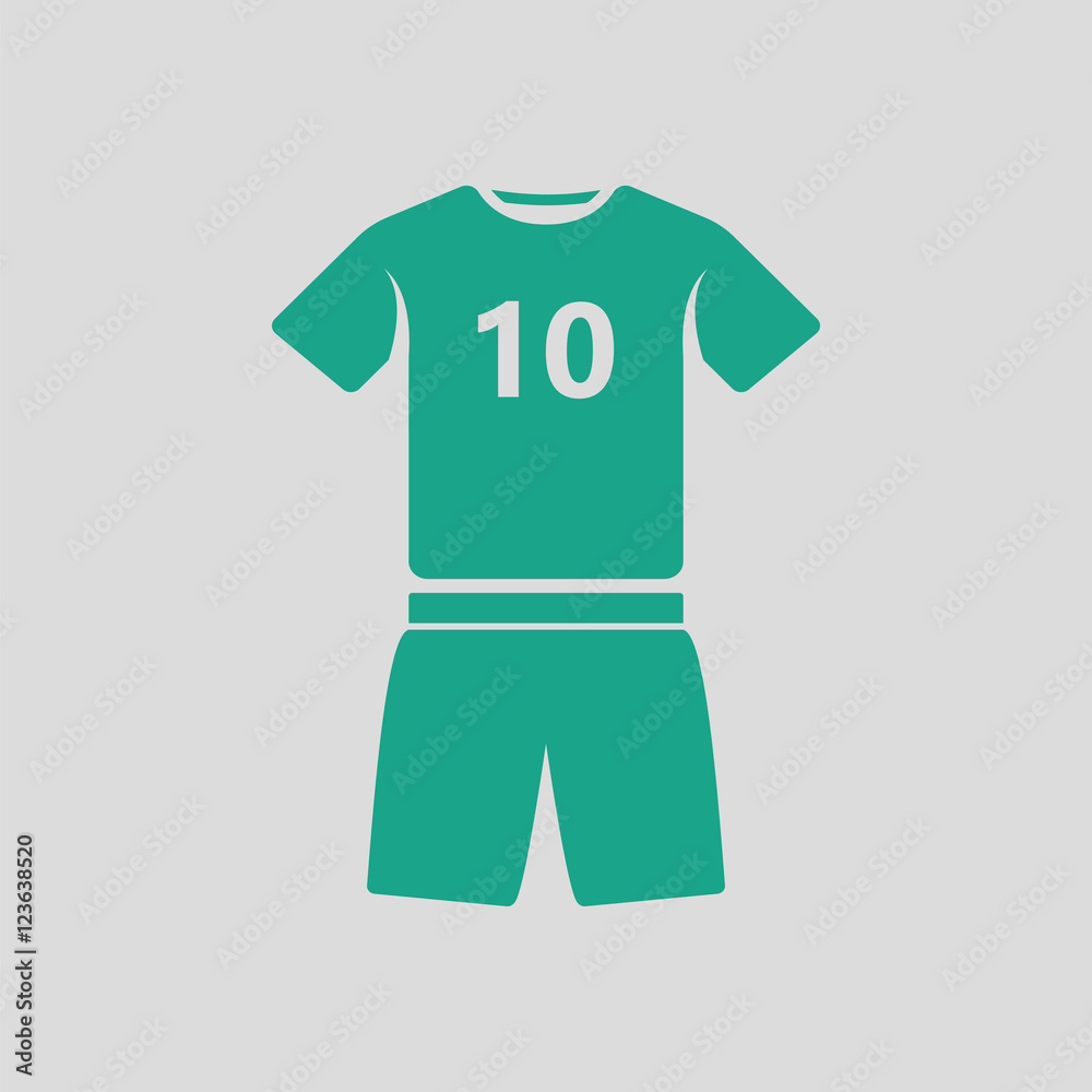 Soccer uniform icon Soccer uniform icon