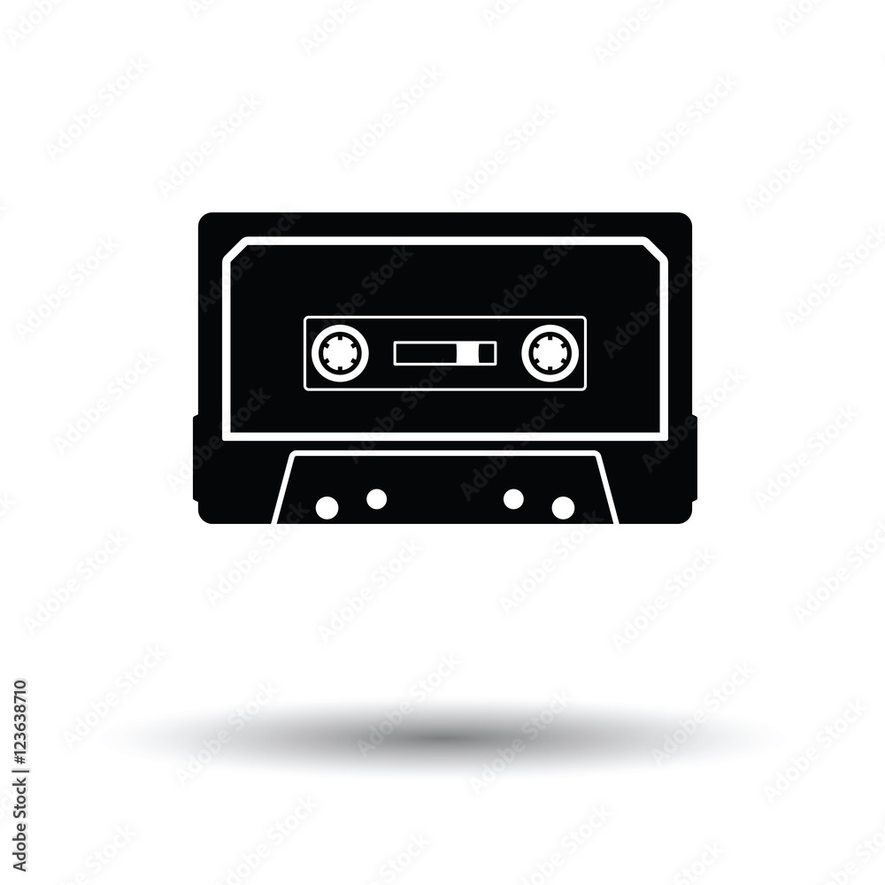 Audio cassette icon Audio cassette icon