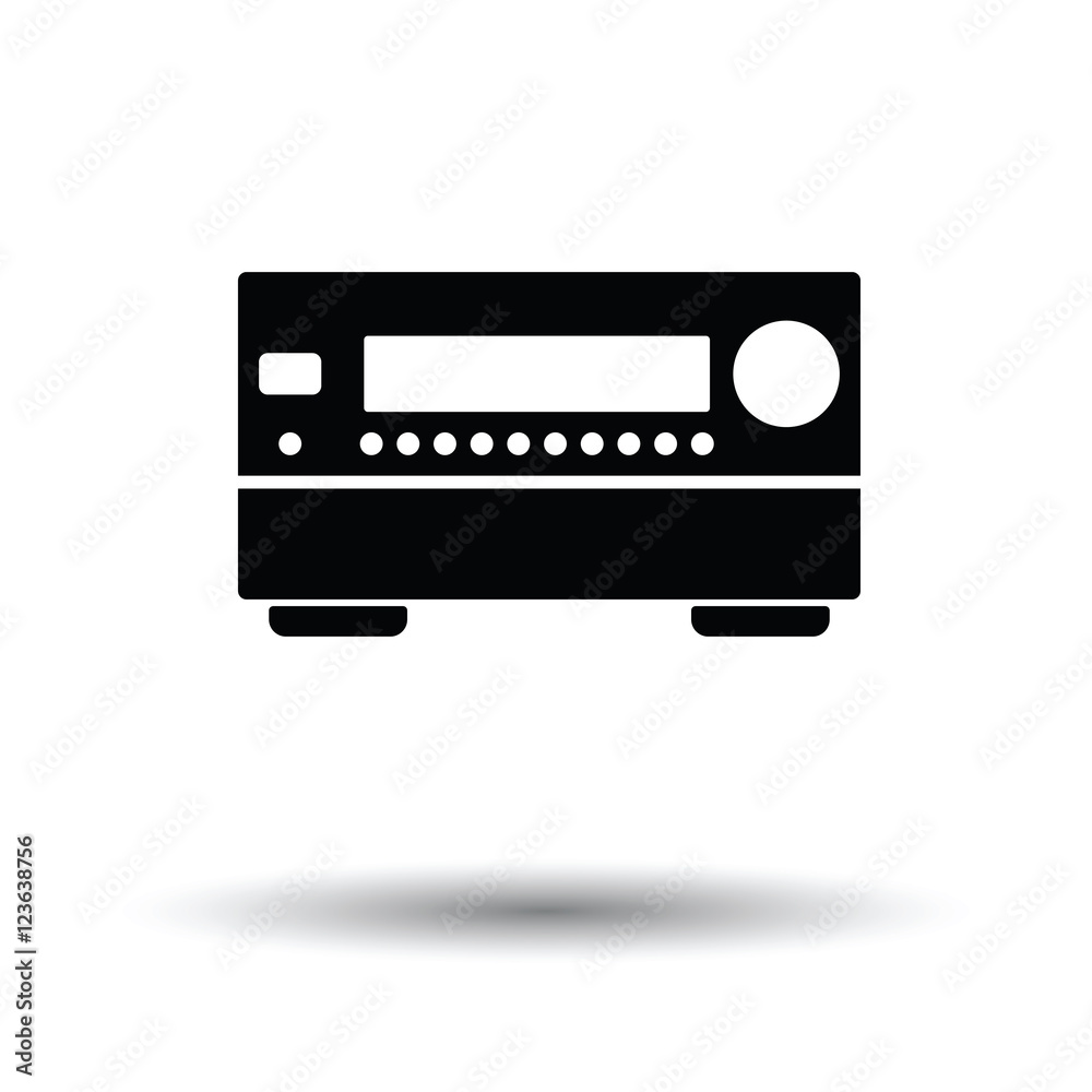 Home theater receiver icon Home theater receiver icon