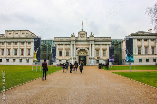 Canvas Print National Maritime Museum in Greenwich, London, England