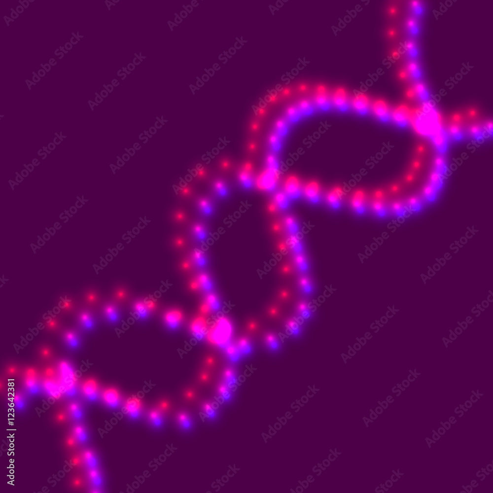 Fototapeta premium Structure molecule of DNA and neurons. Structural atom. Genetic and chemical compounds. Medicine, science and technology concept