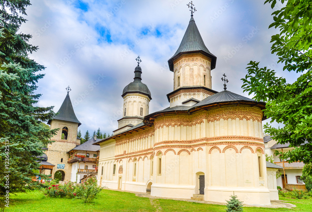 Secu orthodox church monastery, Moldavia, Bucovina, Romania