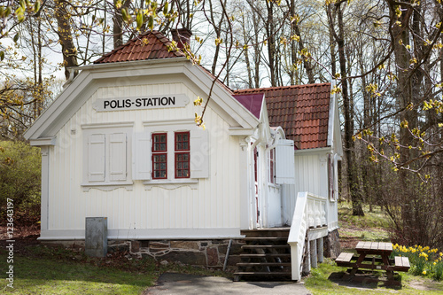 Cutest police station in Slottsskogen  in Gothenburg photo