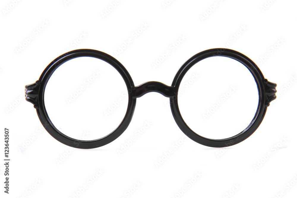 Fototapeta premium circle glasses isolated