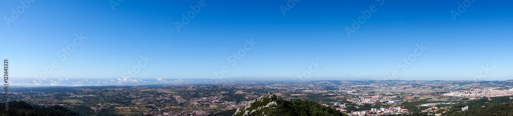 Vue panoramique de la région de Lisbonne, PT