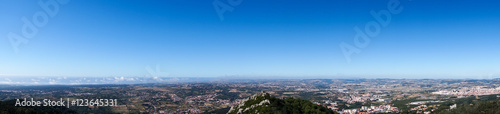 Vue panoramique de la région de Lisbonne, PT