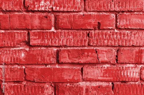 Red brick wall background  brick texture