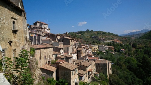 Canvastavla panorama di toffia rieti