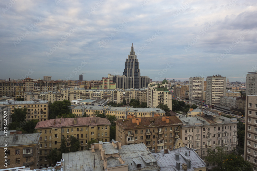 Rooftop in Moscow Rooftop in Moscow