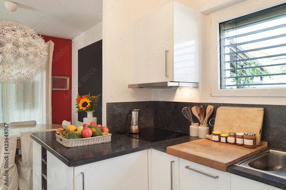 Nice domestic kitchen Nice domestic kitchen