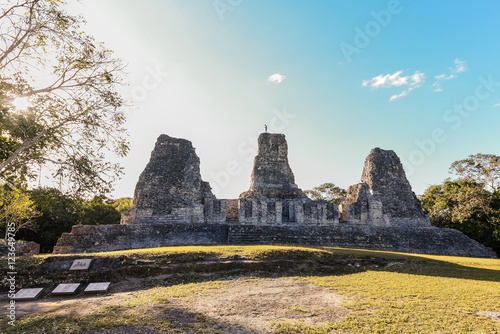 ruins of ancient mayan uxmal  mexico