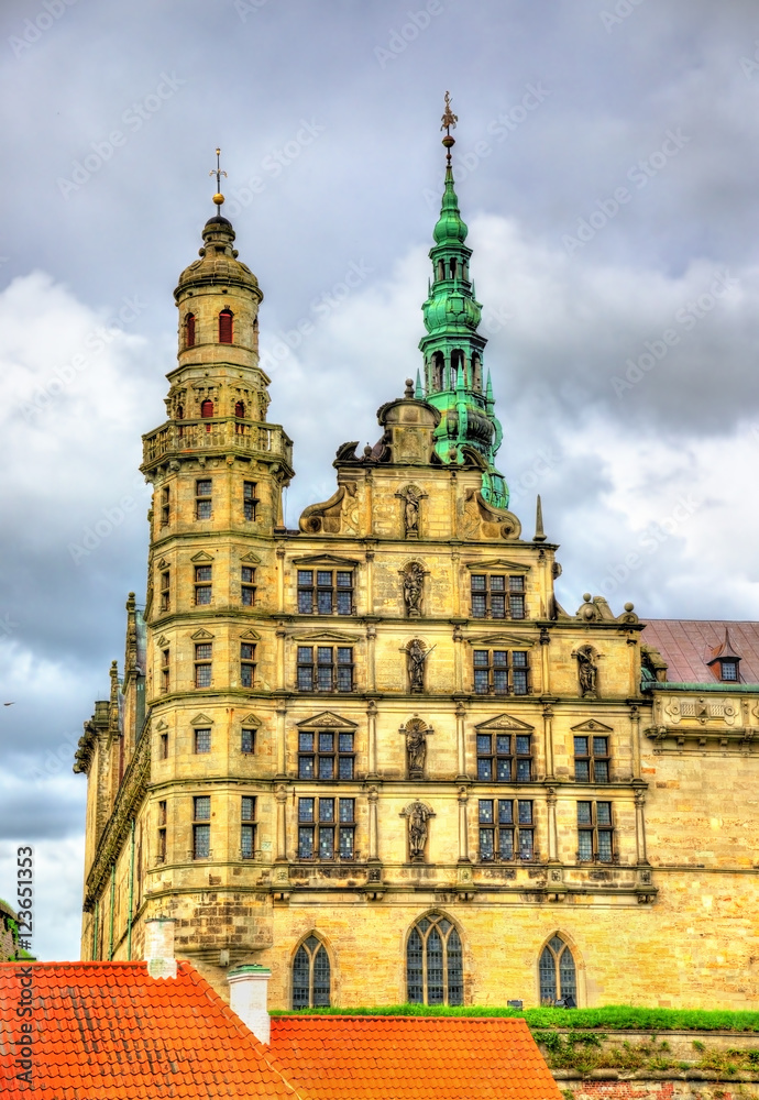 Kronborg Castle, known as Elsinore in the Tragedy of Hamlet - Denmark