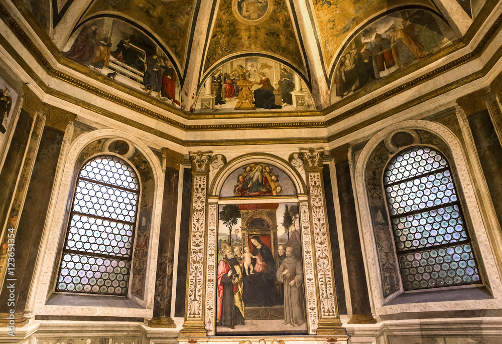Basilica of Santa Maria del Popolo, Rome, Italy
