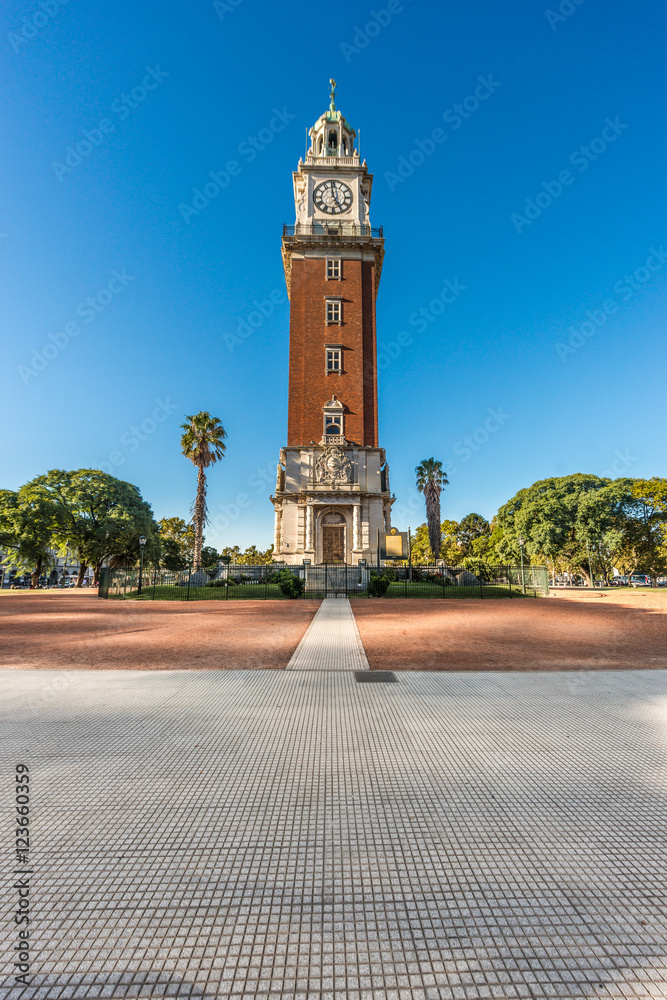 Monumental Tower in Buenos Aires, Argentina