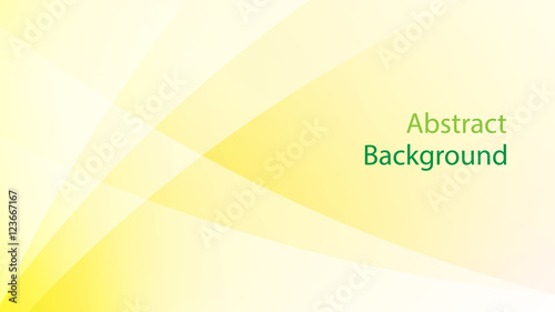Yellow and white color background abstract art vector