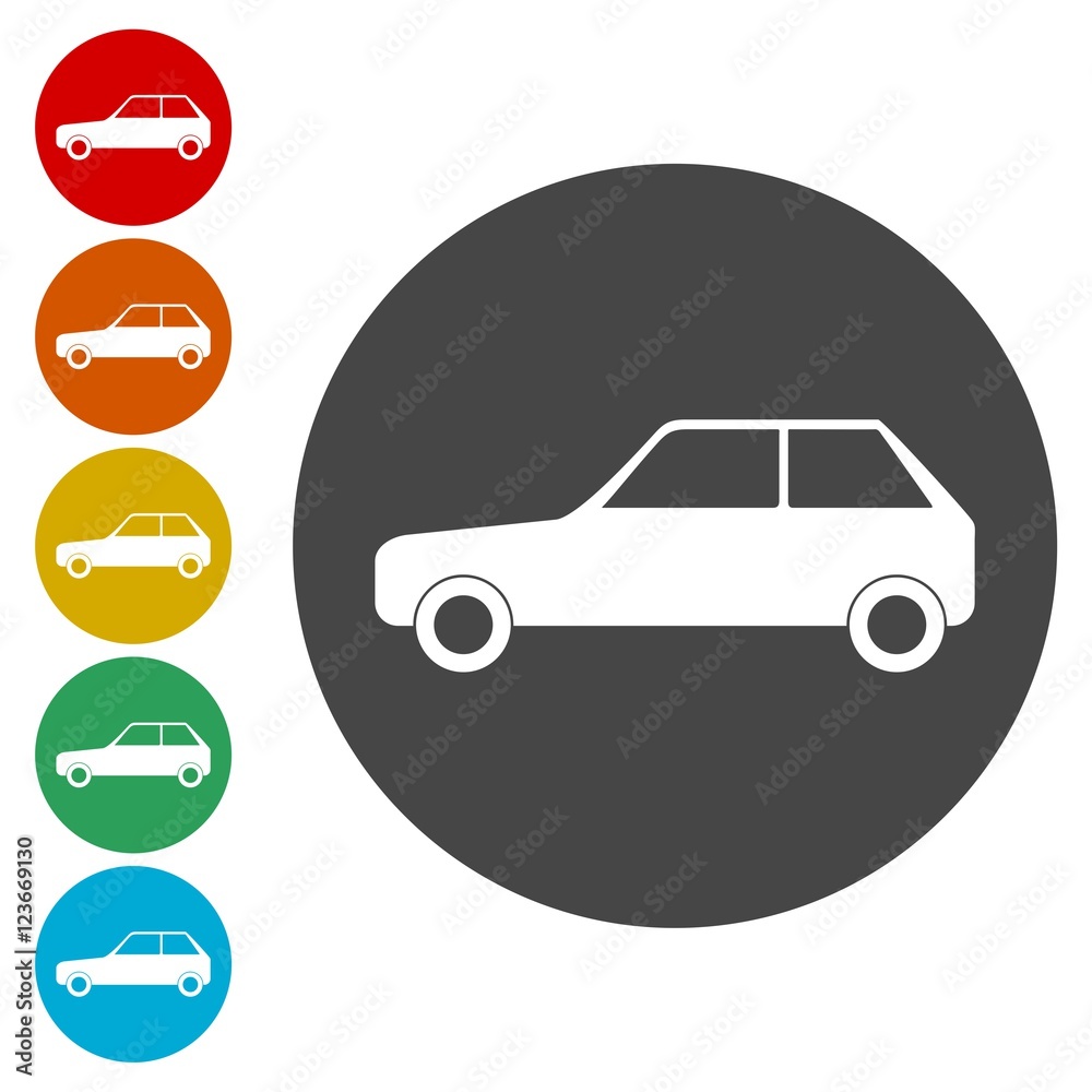 Car Icon Set 