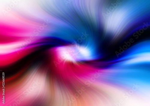Tableau sur toile Abstract twirl stripes pattern background.