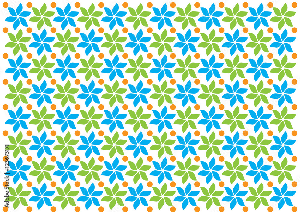 decoration seamless flower