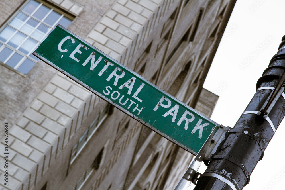 Naklejka premium Strassenschild