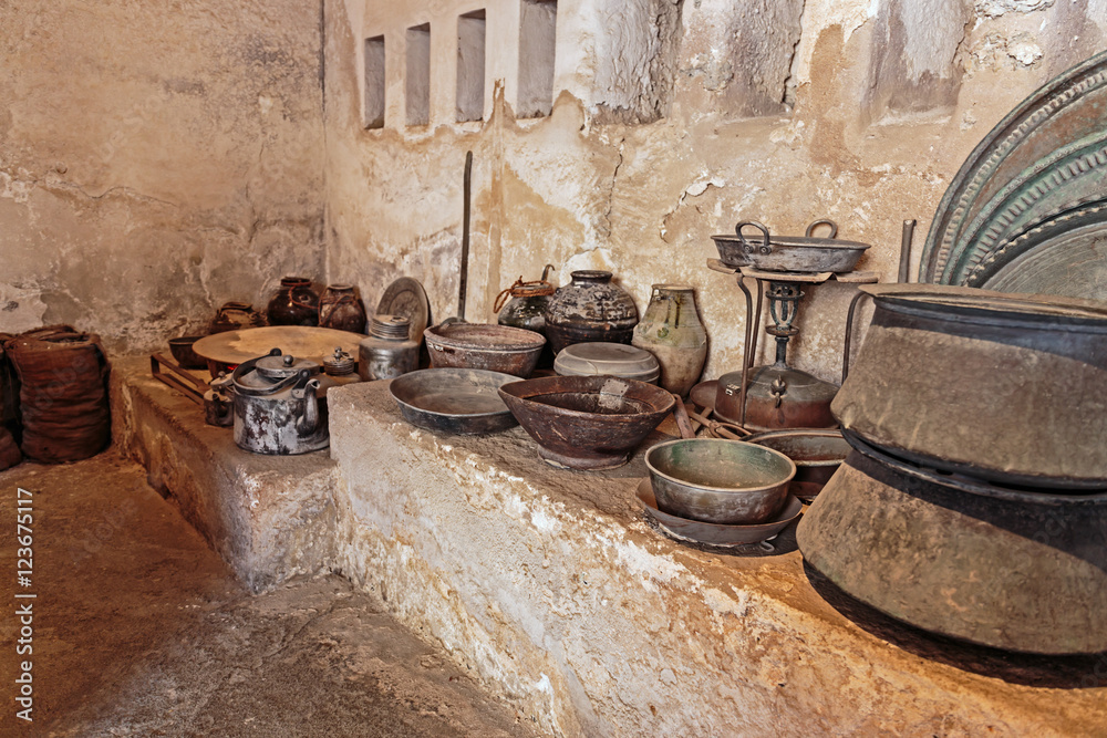Arab old metal utensils