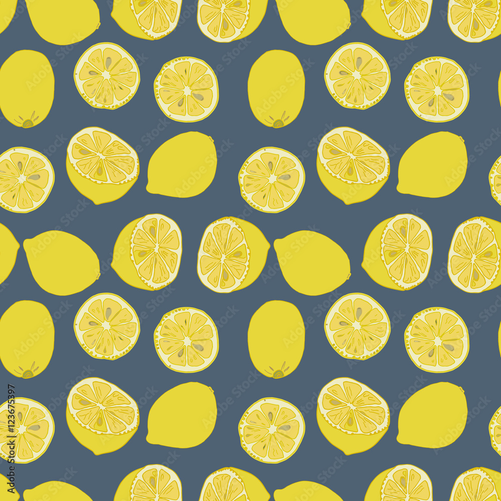 Lemons pattern.
