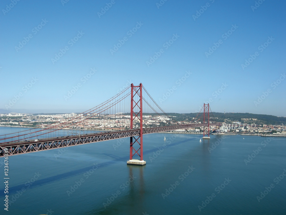 Fototapeta premium Lissabon, Ponte 25 de Abril
