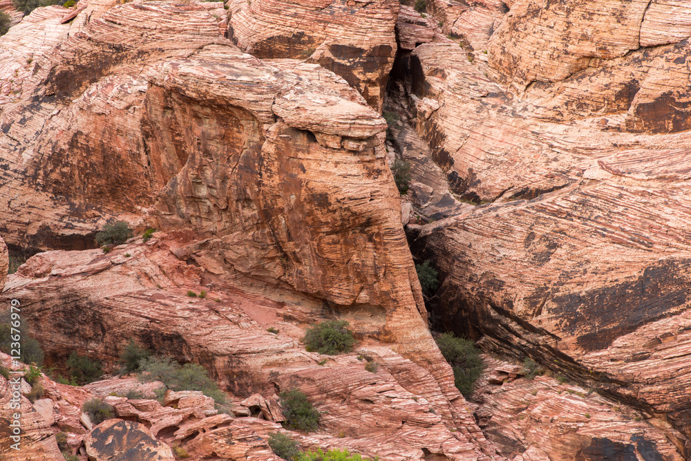 Red Rock Canyon in USA. Red Rock Canyon in USA.