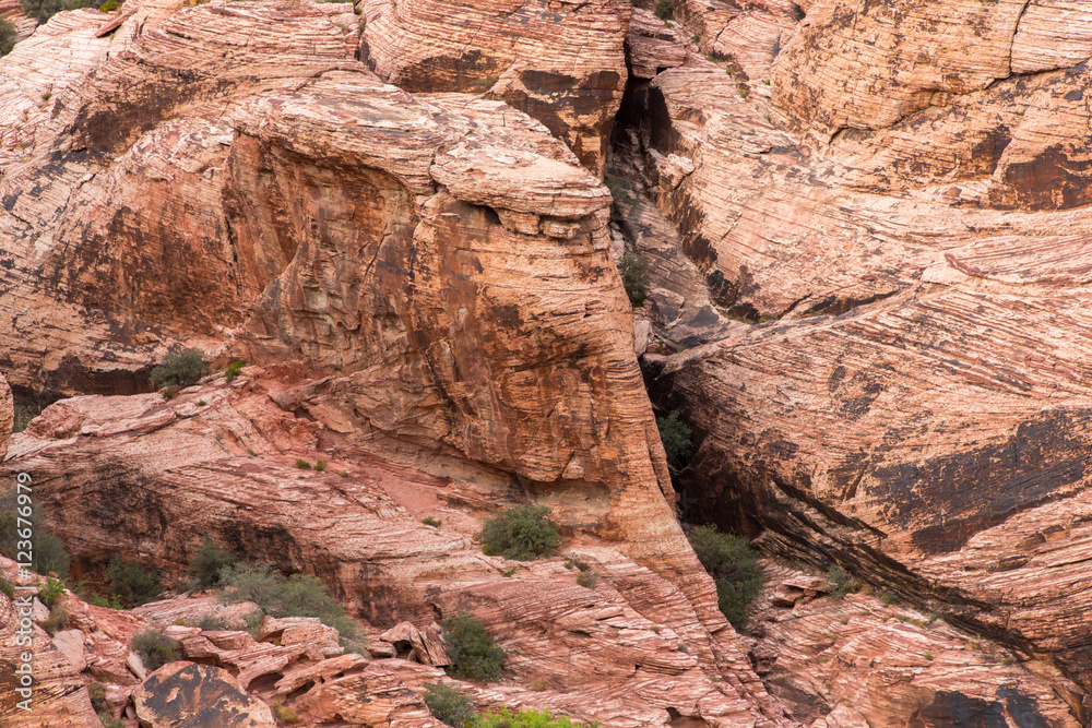 Red Rock Canyon in USA.