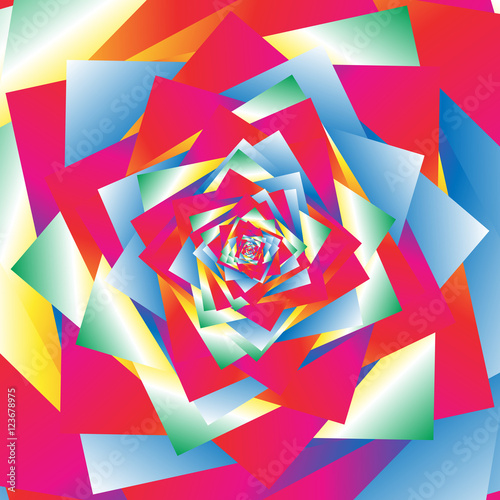 Chaotic texture, pattern with refraction-like effect. Mass of ir