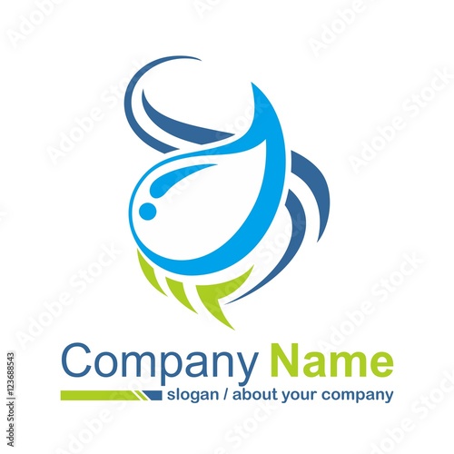 water vector logo