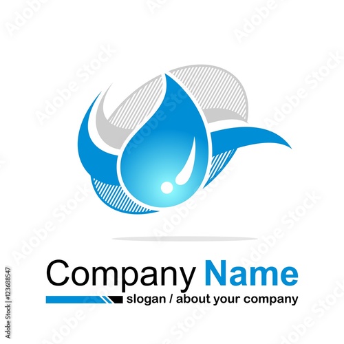water vector logo
