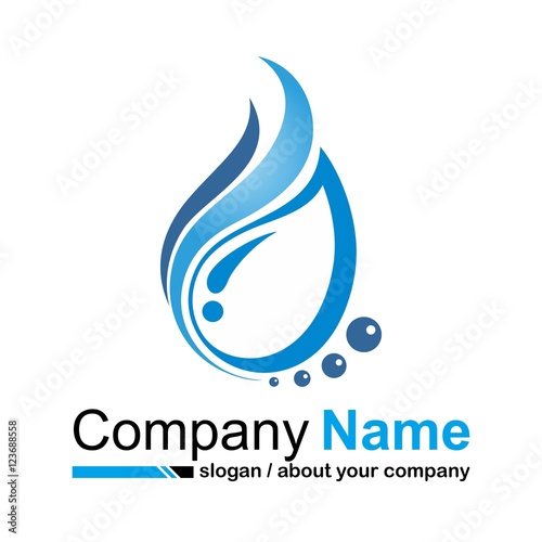 water vector logo