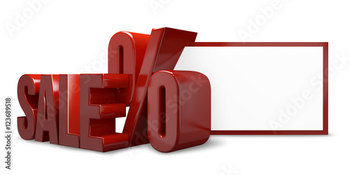 sale 3d render sale board s...