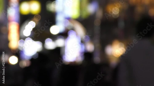 Wallpaper Mural 夜の渋谷駅前スクランブル交差点 Torontodigital.ca