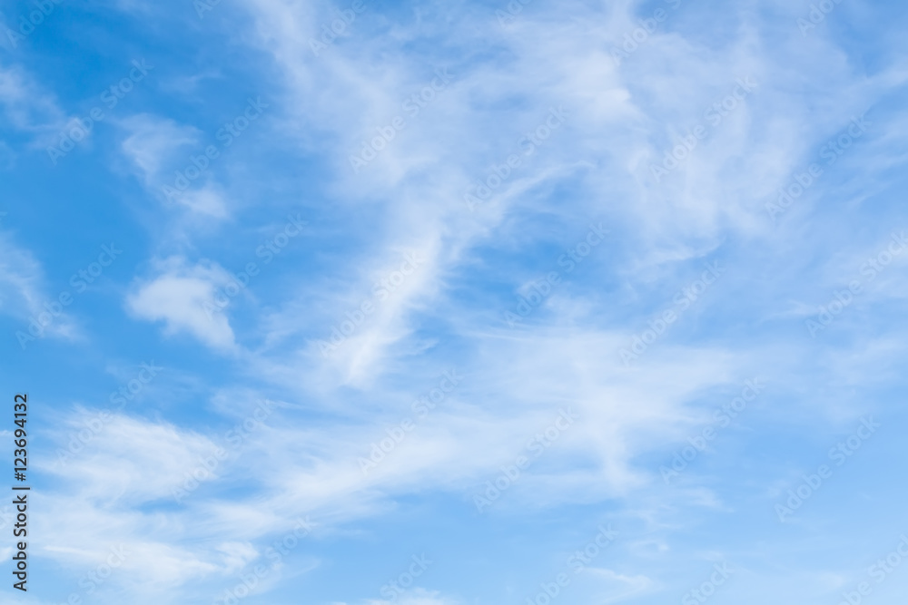 Blue sky and cloud Blue sky and cloud