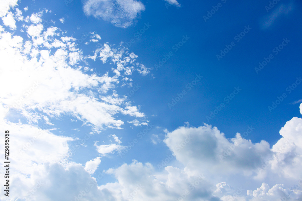 Clouds with blue sky Clouds with blue sky