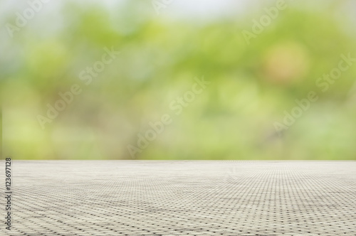 patterned paving tiles with abstract background