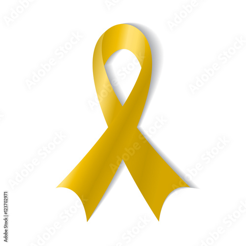 Yellow Ribbon , Bone cancer and troops support symbol awareness