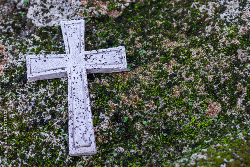 Trauer Kreuz Hintergrund Tod Trauerkarte