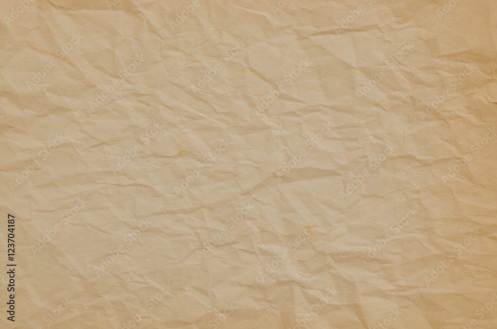 Crumpled paper background Crumpled paper background