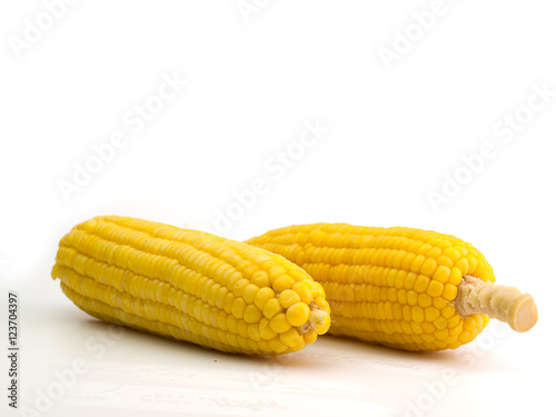 Close up ,Grains of ripe corn