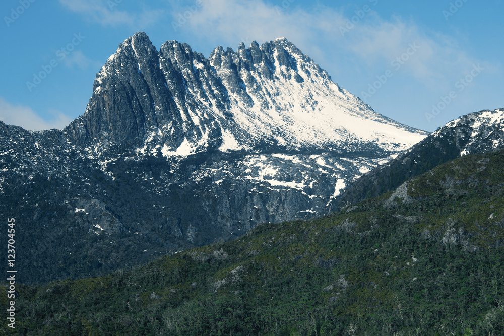 Cradle mountain in Tasmania