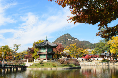 The famous palace in Korea
