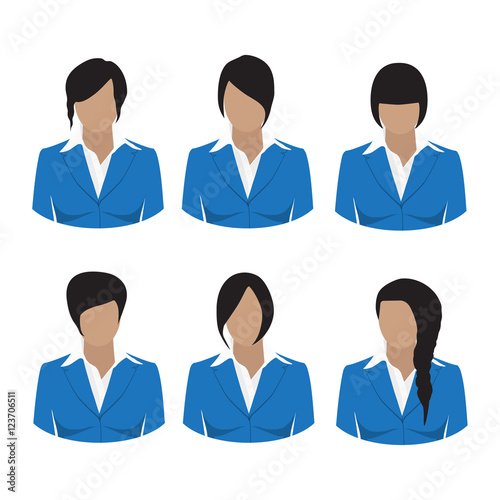 Avatar icon set