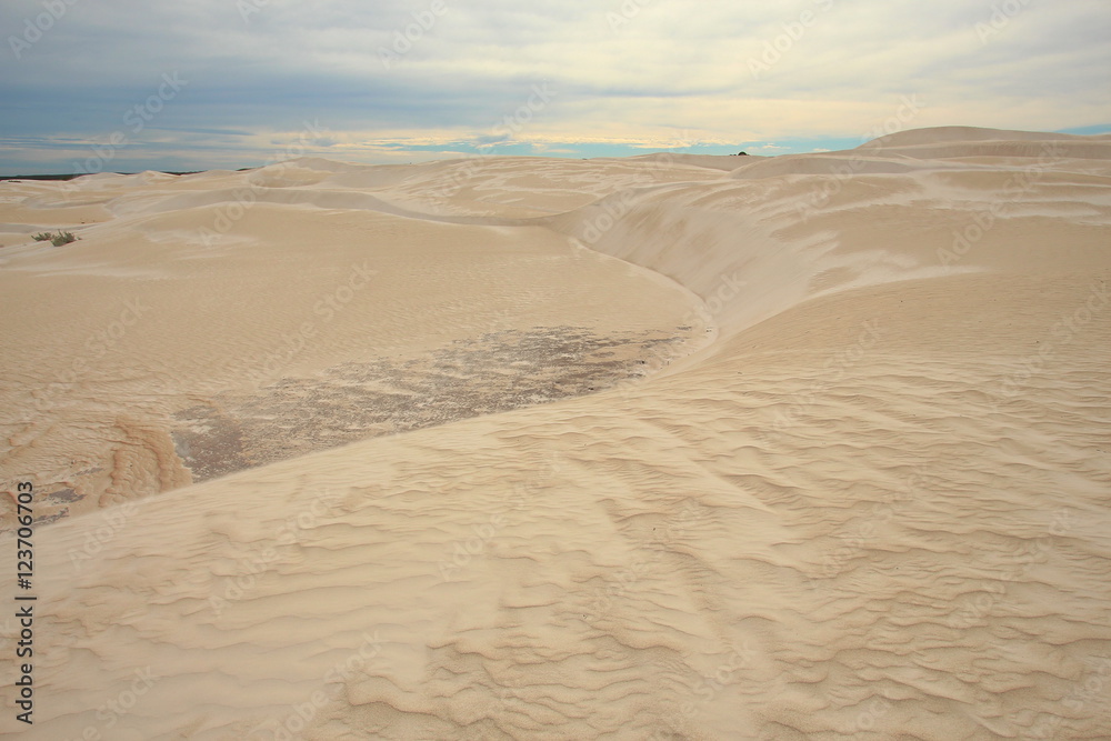 Coastal dunes in Australia